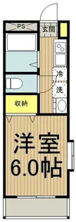 羽衣マンション【3階】の間取り