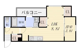 BLD.KIHARA.No5【5階】の間取り