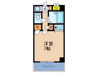 エシックス法雨【6階】の間取り