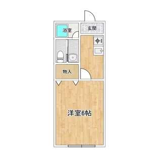 グレイス1116【1階】の間取り