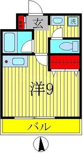 アルシェ柏【6階】の間取り