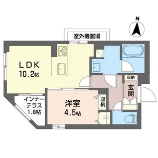 ベルフォーレII【3階】の間取り