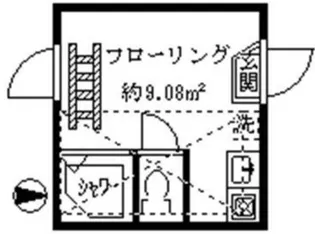 フェリスダリア【1階】の間取り
