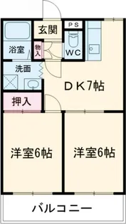 プレシャスII【1階】の間取り