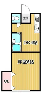 コーポ中野I【2階】の間取り