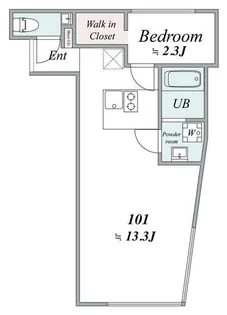 trias270【1階】の間取り