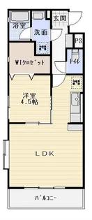 セレーノ【1階】の間取り