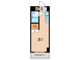 ハマコーポ【4階】の間取り