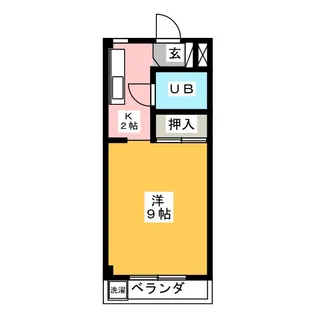 グリーンプラザANNEX【1階】の間取り