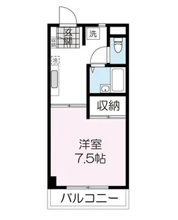 パディントンハウス【3階】の間取り