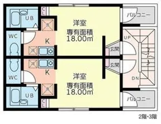 Tメゾン【3階】の間取り