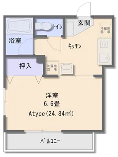 Jドリームスタジオ【3階】の間取り