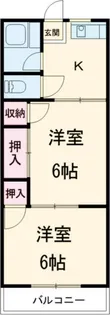 クリーンハイツ【1階】の間取り