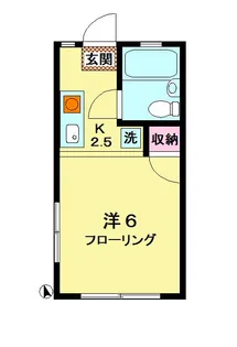 パークサイドフジA【2階】の間取り