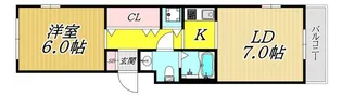 マイコート園田【3階】の間取り