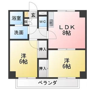 セレナ【1階】の間取り