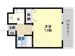シャトレ下新庄【3階】の間取り