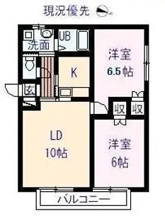 グランフォレスタ【2階】の間取り