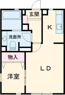 ヴォートル・メゾンC棟【1階】の間取り