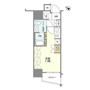 SIL西五反田【3階】の間取り