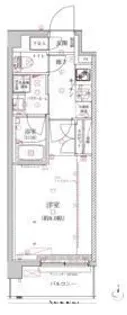 クレイシア森下【1階】の間取り