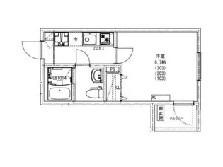 KEIAI RESIDENCE 北大宮II【1階】の間取り