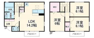 エスペランサKの間取り