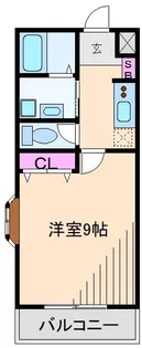 セントエスト【1階】の間取り