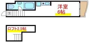 テラス・カメアリ【3階】の間取り