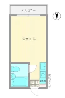 三貴ハイム【7階】の間取り