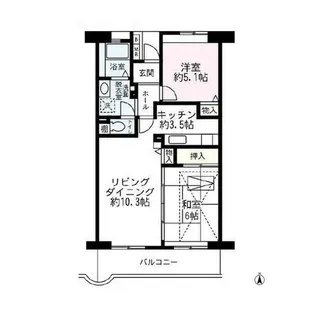 PASA・DE・URAWABUZOU【1階】の間取り