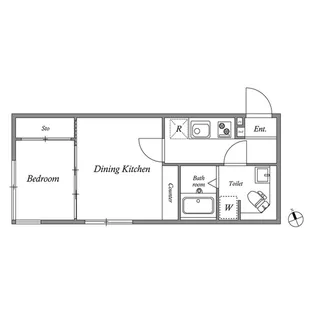 GRAN PASEO荻窪【5階】の間取り