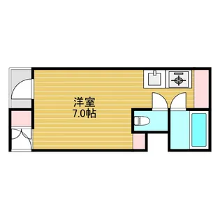 RENATUS新大阪【5階】の間取り