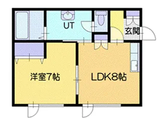 ecoa本町IV【1階】の間取り