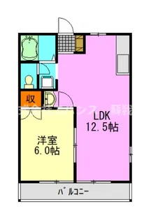アルマシエルI【2階】の間取り