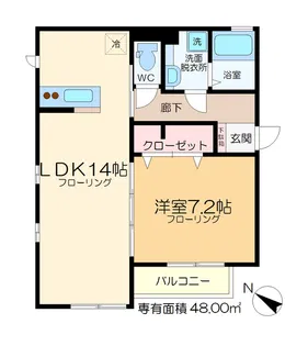 シダーテラス【3階】の間取り