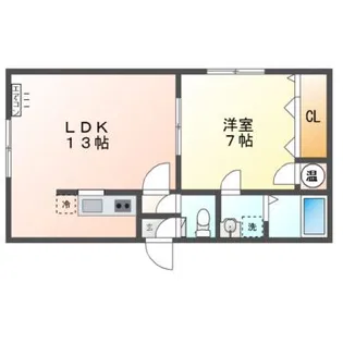 Mハイツ宮の森8【2階】の間取り