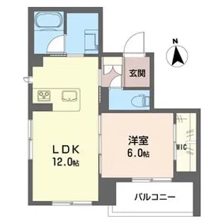 メゾン ド ヴィクス【1階】の間取り
