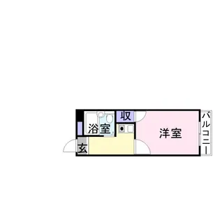 ヨーロピアン4番館【2階】の間取り