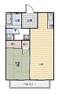 KEY WEST【1階】の間取り