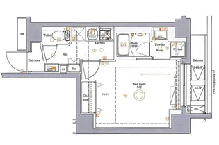 東京都葛飾区堀切3【マンション】の間取り