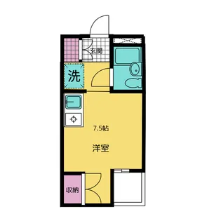 シーウィンズ春日【3階】の間取り