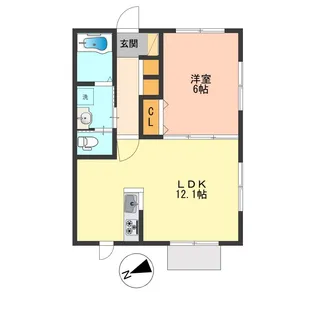 Ribe秋桜【1階】の間取り