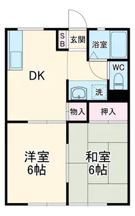 ロイヤルヒルズ【1階】の間取り