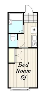 メゾン岡田【1階】の間取り