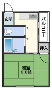 カエデハイツ【3階】の間取り