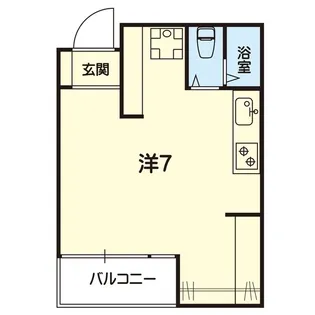 ヌーク九品寺(NEUK kuhonji)【2階】の間取り