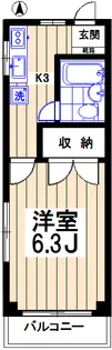 チェリーヒルズ【3階】の間取り
