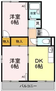 セジュール住吉 A棟【1階】の間取り