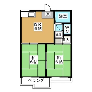 愛知県名古屋市千種区今池3【アパート】の間取り